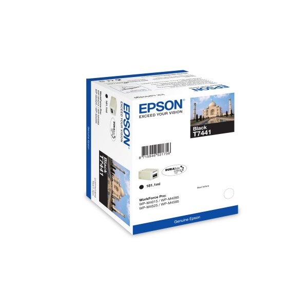 EPSON Tintenpatrone XL schwarz T74414010 WP M4000/4500 10000 Seiten