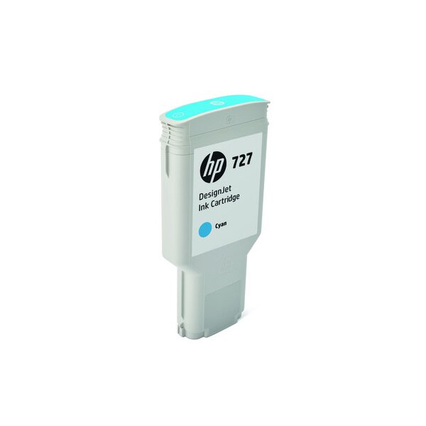 HP Cart. dencre 727 cyan F9J76A DesignJet T930/T1500 300ml