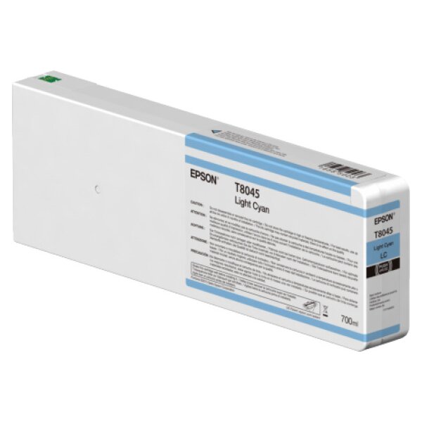 EPSON Tintenpatrone light cyan T804500 SC-P 6000 STD 700ml