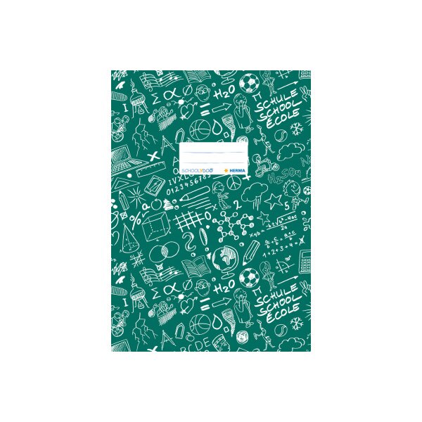 HERMA Enveloppe &agrave; cahier A4 19406 vert