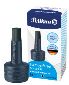 Pelikan Stempelfarbe 4K, blau, Inhalt: 28 ml
