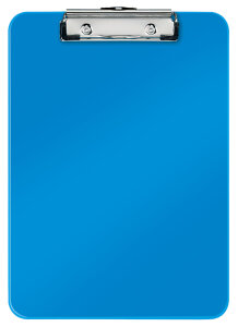 LEITZ Porte-bloc WOW, A4, en polystyrène, bleu...