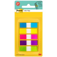 Post-it Marque-pages Index mini, 11,9 x 43,2 mm, pack éco
