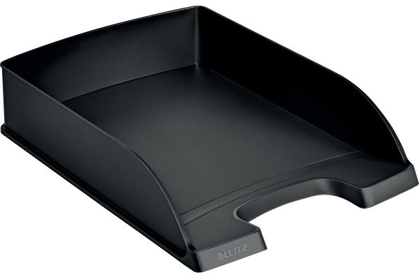 LEITZ Corbeille &agrave; courrier Plus A4 52270095 noir