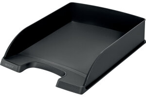 LEITZ Corbeille à courrier Plus A4 52270095 noir