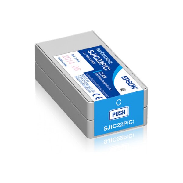 EPSON Tintenpatrone cyan S020602 TM-C 3500 32 ml