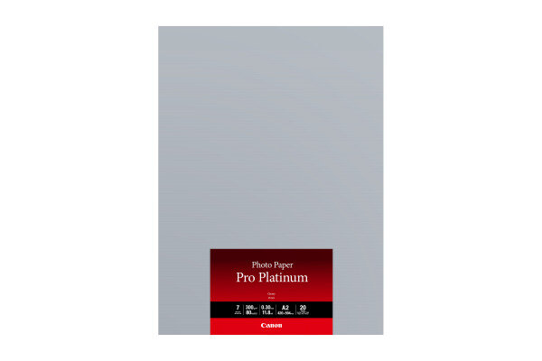 CANON Pro Platinum Photo Paper A2 PT101A2 InkJet glossy 300g 20 Blatt