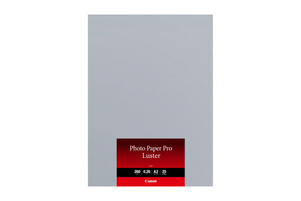CANON Photo Paper Pro Luster A2 LU101A2 InkJet 260g 25 feuilles