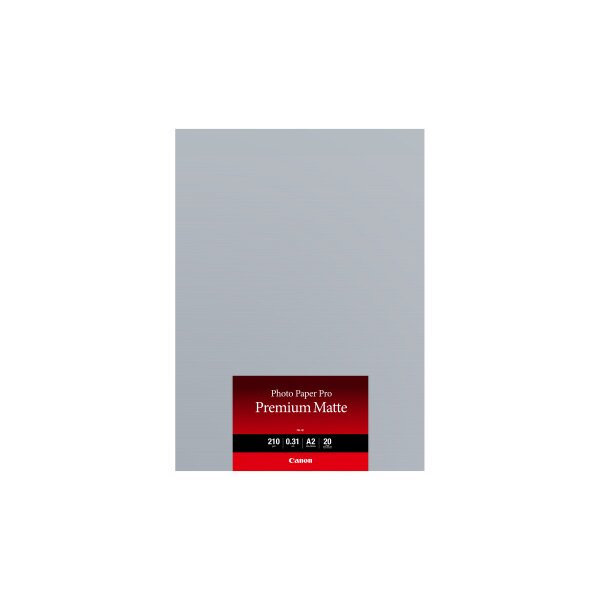 CANON Premium Matte Photo Paper A2 PM101A2 InkJet 210g 20 feuilles