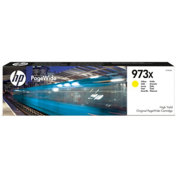 HP PW-Cartridge 973X yellow F6T83AE PageWide Pro 452/477 7000 p.