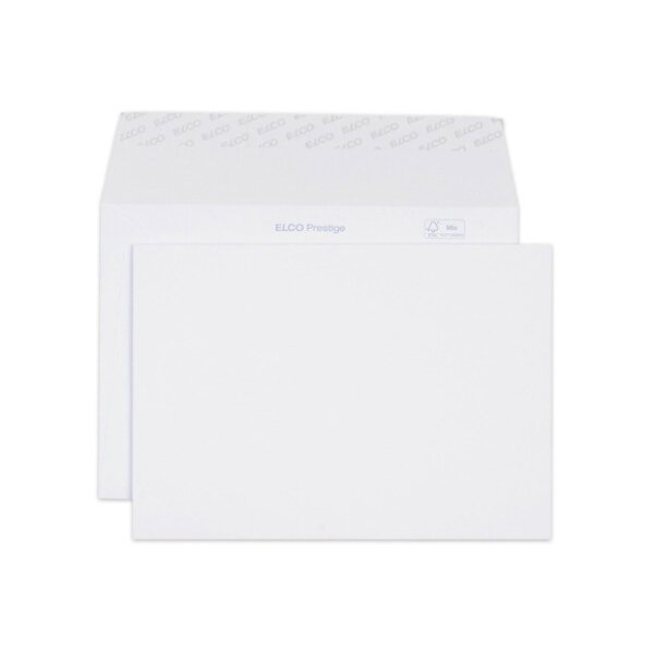 ELCO Enveloppe Prestige C5 42886 120g, blanc,s/f&ecirc;netre 250 pcs.
