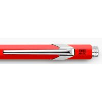 CARAN DACHE Stylo à bille 849 Metall 849.070 rouge, refill., écriture bleu