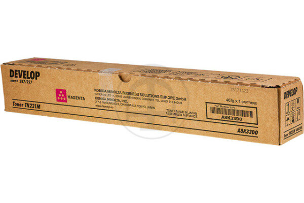 DEVELOP Toner magenta TN-221M Ineo +227 20000 pages