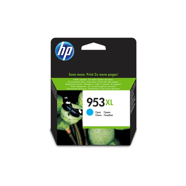 HP Tintenpatrone 953XL cyan F6U16AE OfficeJet Pro 8710 1450 S.