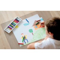 DURABLE Sous-main DURAGLAS, transparent