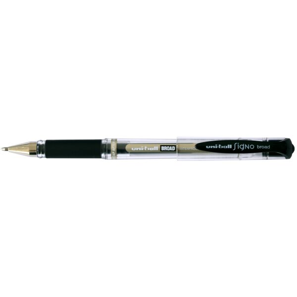 uni-ball Stylo roller encre gel SIGNO broad UM153C, noir