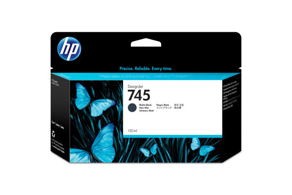 HP Cart. dencre 745 matte black F9J99A DesignJet Z5600 130ml