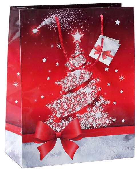 sigel Weihnachts-Geschenkt&uuml;te "Sparkling Tree", klein