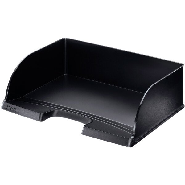 LEITZ Corbeille courrier Jumbo Plus 52190095 noir