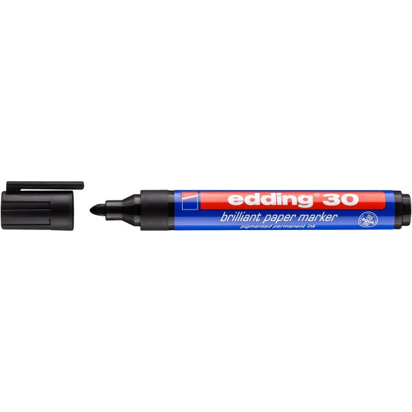 EDDING Permanent Marker 30 30-1 schwarz