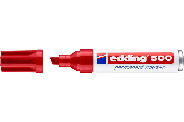 EDDING Permanent Marker 500 2-7mm 500-2 rot
