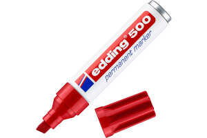 EDDING Permanent Marker 500 2-7mm 500-2 rot