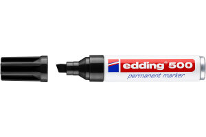 EDDING Marqueur permanent 500 2-7mm 500-1 noir