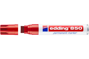 EDDING Marqueur permanent 850 5-15mm 850-2 rouge