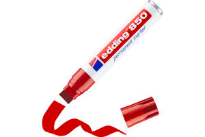 EDDING Marqueur permanent 850 5-15mm 850-2 rouge