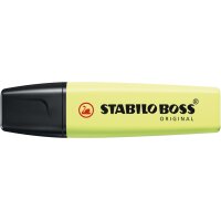 STABILO Surligneur BOSS ORIGINAL Pastel, jaune pastel