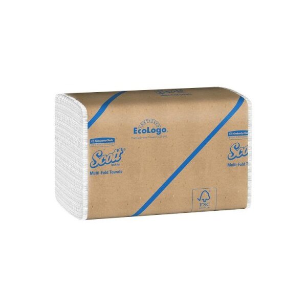 KIMBERLY Serviettes 1x 24x20cm 3749 blanc, Z-pliage 16x250 flls.