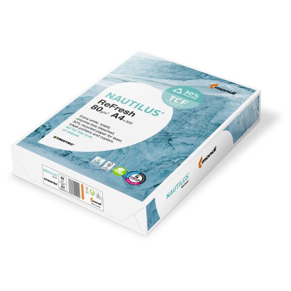 NAUTILUS REFRESH Papier à copier FSC A4 88078255 Recycling, 80 g SB 500 flls.