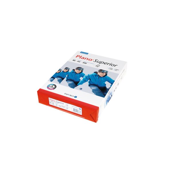 PLANO SUPERIOR 2x perforé A4 88026784 blanc, 80 g SB 500 flls.