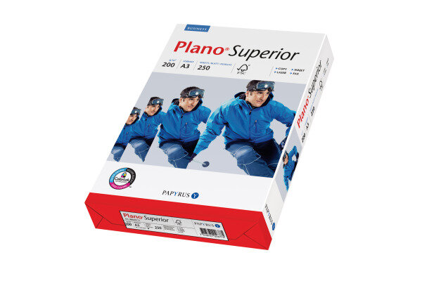 PLANO SUPERIOR Kopierpapier A3 88027689 weiss, 200g BB FSC 250 Blatt