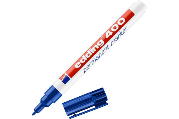 EDDING Marqueur permanent 400 -1mm 400-3 bleu