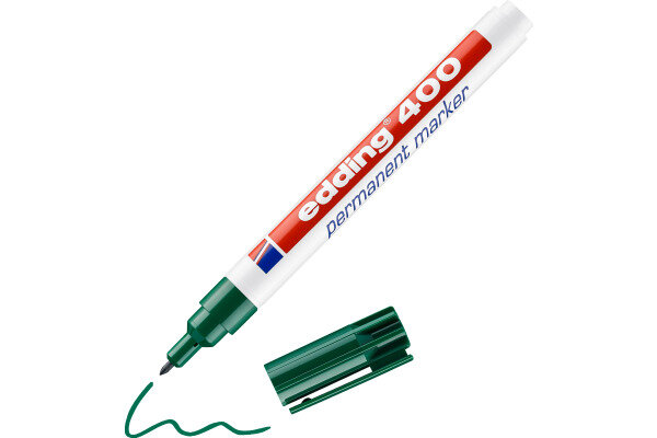EDDING Permanent Marker 400 400-4 gr&uuml;n