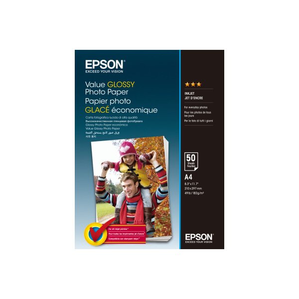 EPSON Value Photo Paper A4 S400036 InkJet 183g 50 feuilles