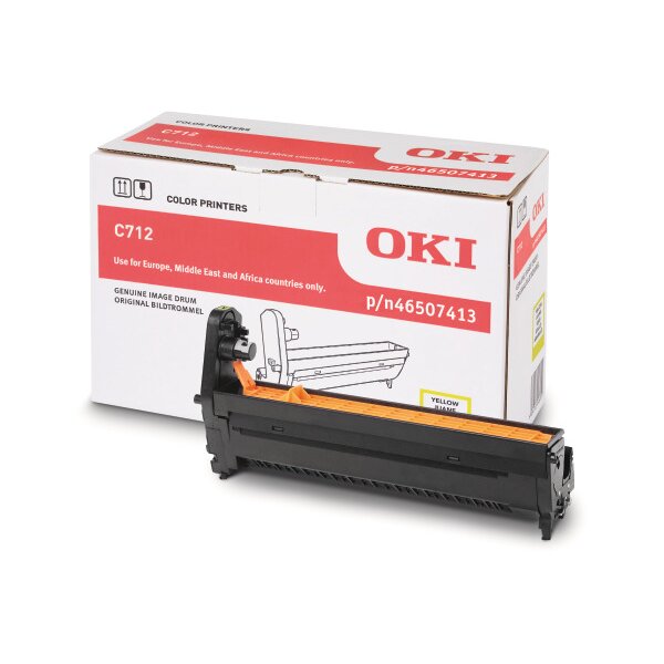 OKI Drum yellow 46507413 C712 30000 pages