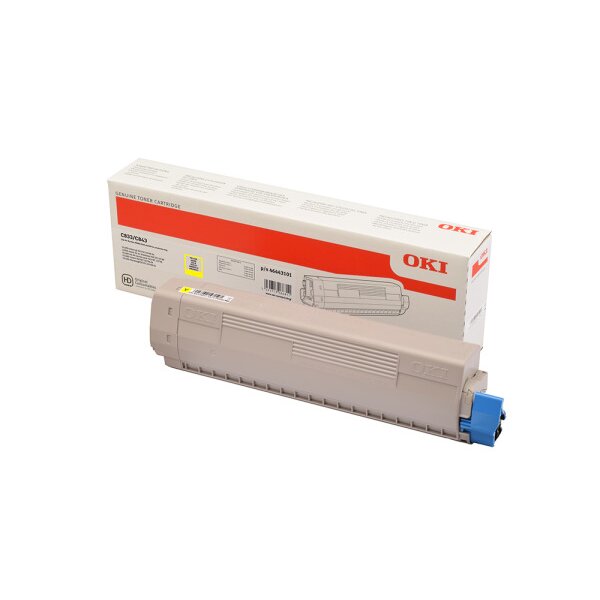 OKI Toner HY yellow 46443101 C833/C843 10000 pages
