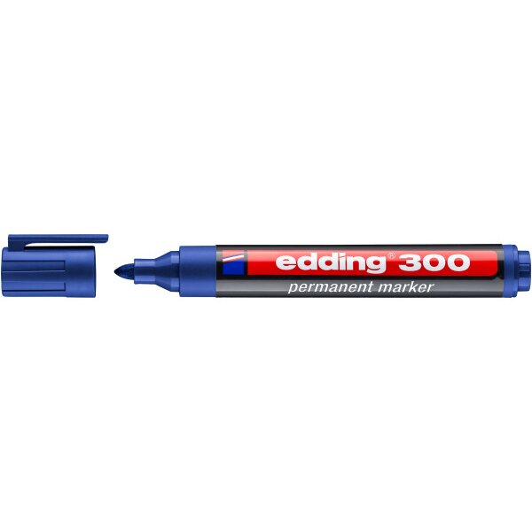 EDDING Permanent Marker 300 1,5-3mm 300-3 bleu