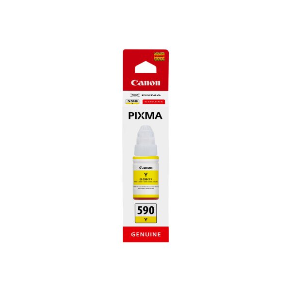 CANON Bouteille dencre yellow GI-590Y PIXMA G1500/G2500/G3500 70ml