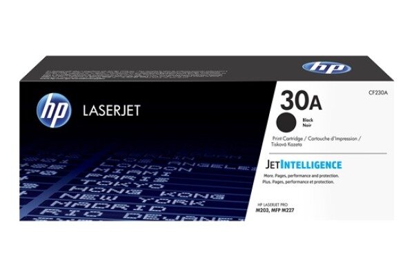 HP Cartouche toner 30A noir CF230A LaserJet Pro M203 1600 pages