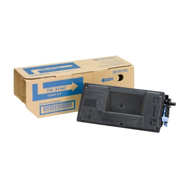 KYOCERA Cartouche toner noir TK-3160 ECOSYS P3045d 12500 pages