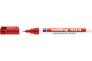 EDDING Marqueur permanent 404 404-2 rouge
