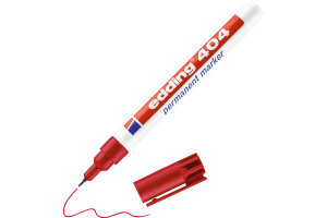 EDDING Marqueur permanent 404 404-2 rouge