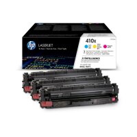HP Toner Tri-Pack 410X CMY CF252XM CLJ Pro M452 5000 p.