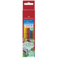 FABER-CASTELL Dreikant-Buntstifte Colour GRIP, 36er Etui