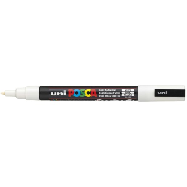 POSCA Pigmentmarker PC-3M, weiss