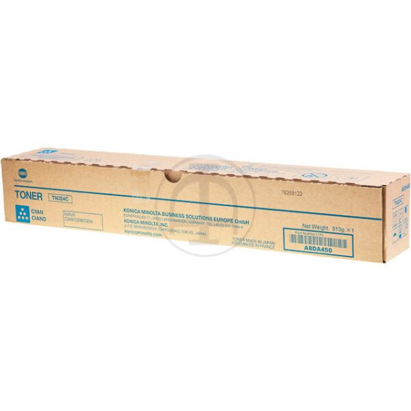 KONICA MINOLTA Toner cyan TN-324C Bizhub C308 26000 pages