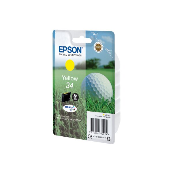 EPSON Cart. dencre yellow T346440 WF-3720/3725DWF 300 pages